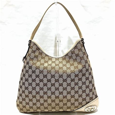 gucci 169947|GUCCI 169947 GG Pattern Interlocking One Shoulder Shoulder .